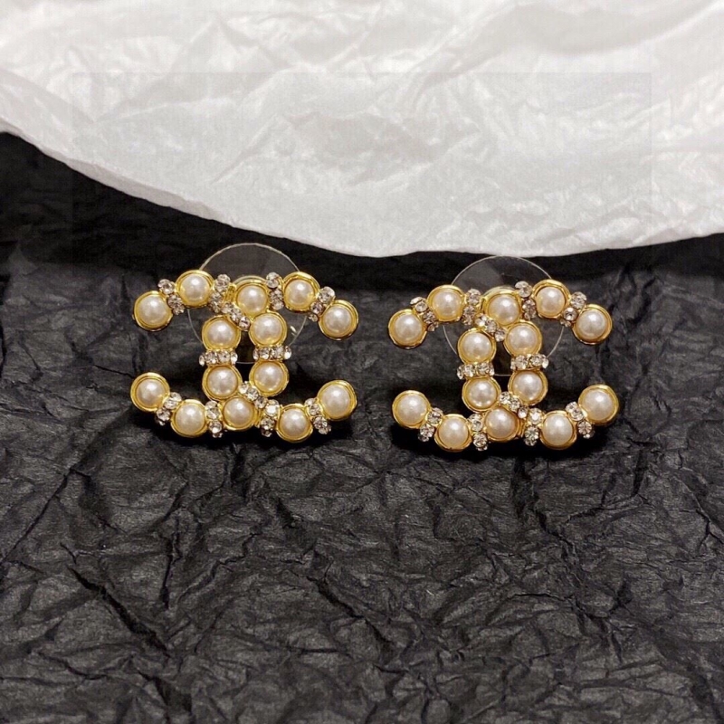 Ch*el earrings